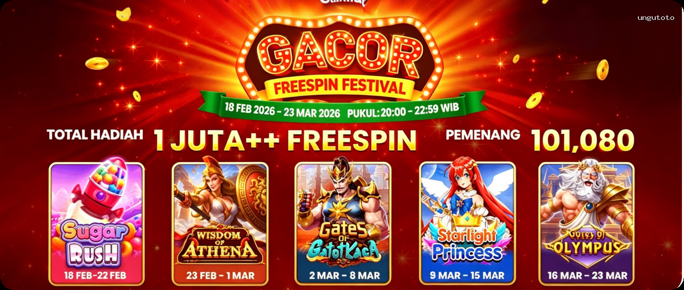 Login ungutoto Sekarang Bonus Melimpah